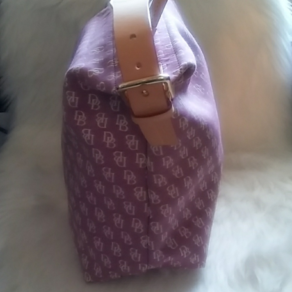 Dooney & Bourke Pink Signature Handbag - Picture 5 of 8